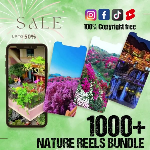 1000+ Nature Reels Bundle