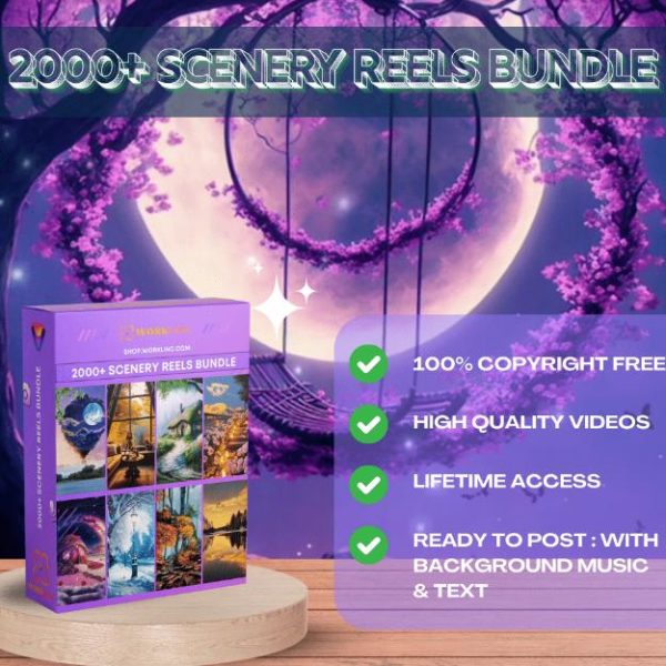 2000+ Scenery Reels Bundle