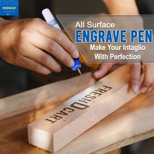 FreshDcart FDC-12A Electric Engraving Pen – Compact Engraving Machine for Metal, Glass, Jewellery, Wood &Plastic with Extra Nib athira web services