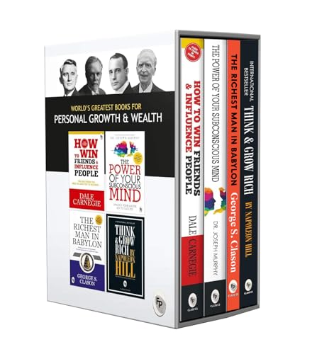World's Greatest Books Personal Growth & Wealth Set of 4 Books