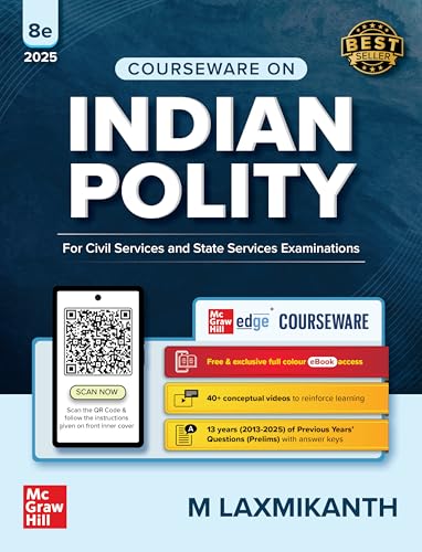 Indian Polity Courseware by M Laxmikanth for UPSC 2026
